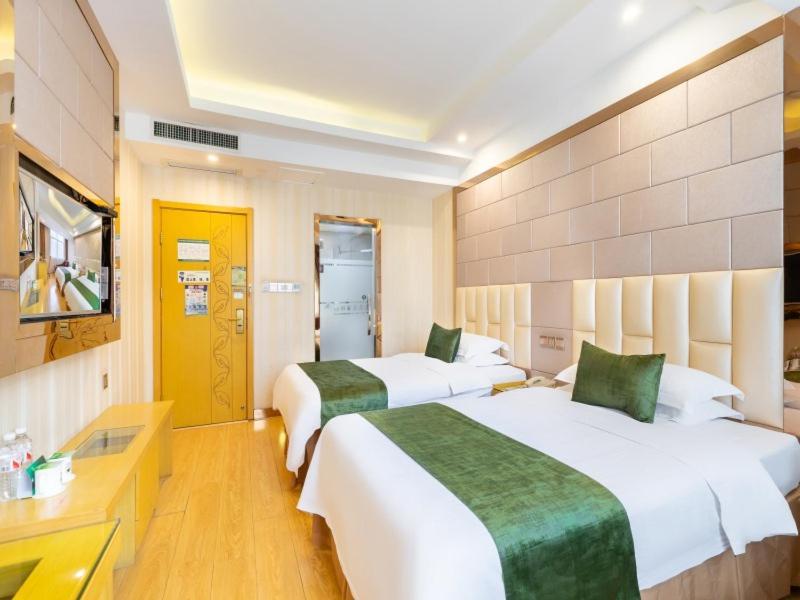Greentree Inn Zhejiang Jinhua Yiwu International Trade City Changchun Street Shell Hotel Dış mekan fotoğraf