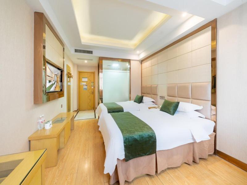 Greentree Inn Zhejiang Jinhua Yiwu International Trade City Changchun Street Shell Hotel Dış mekan fotoğraf