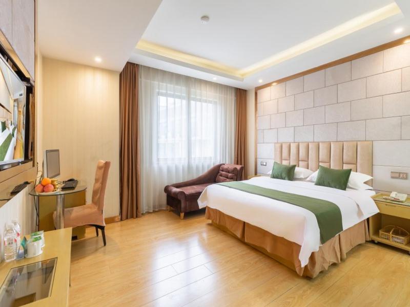 Greentree Inn Zhejiang Jinhua Yiwu International Trade City Changchun Street Shell Hotel Dış mekan fotoğraf