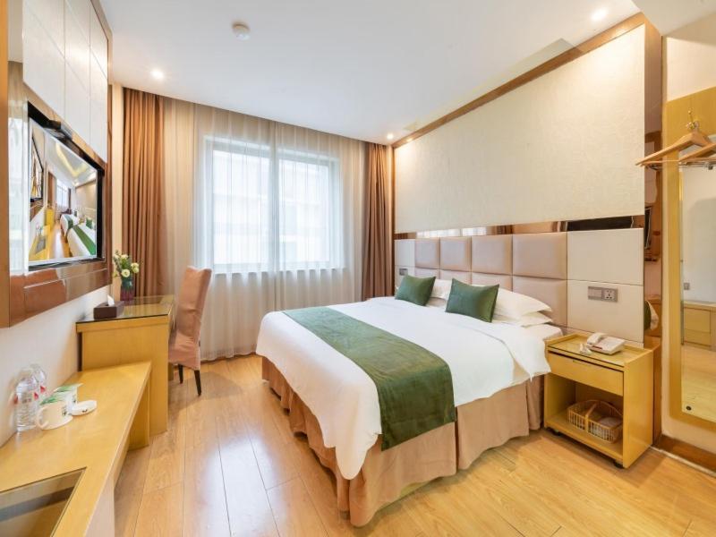 Greentree Inn Zhejiang Jinhua Yiwu International Trade City Changchun Street Shell Hotel Dış mekan fotoğraf