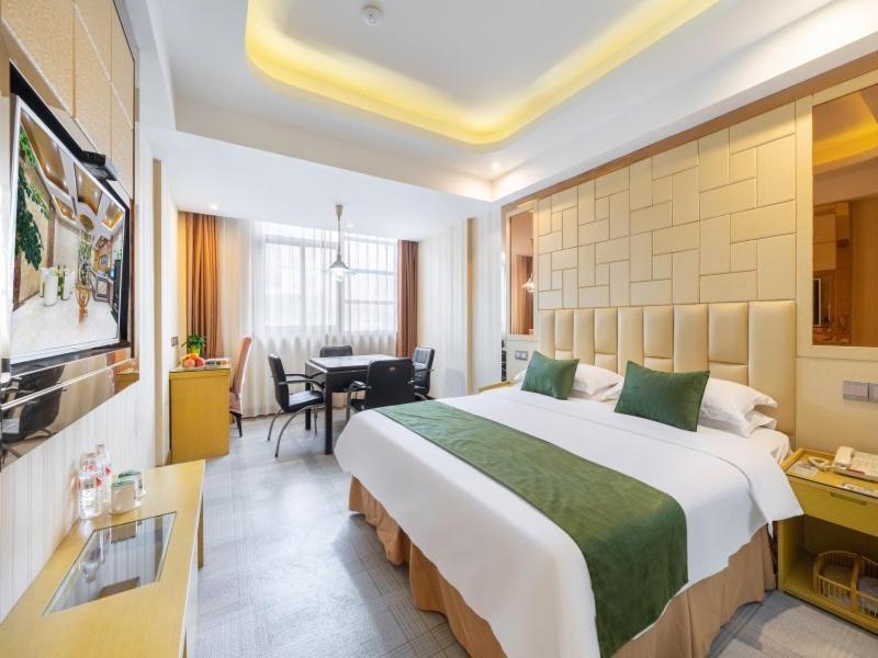 Greentree Inn Zhejiang Jinhua Yiwu International Trade City Changchun Street Shell Hotel Dış mekan fotoğraf
