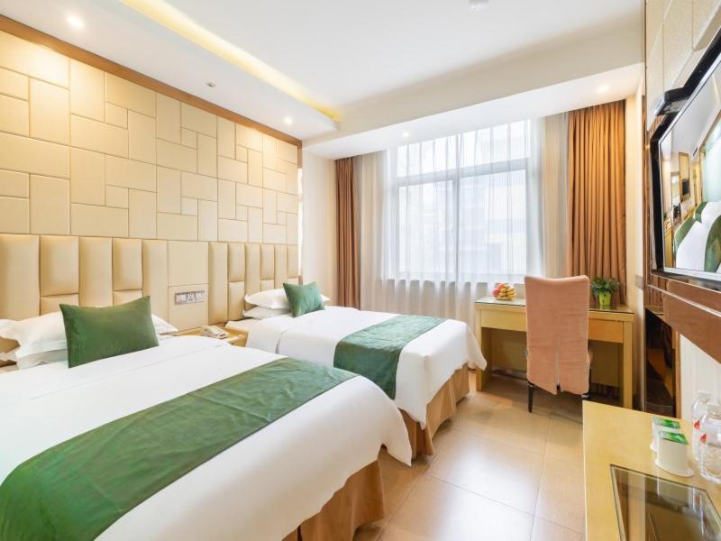 Greentree Inn Zhejiang Jinhua Yiwu International Trade City Changchun Street Shell Hotel Dış mekan fotoğraf