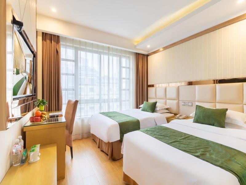 Greentree Inn Zhejiang Jinhua Yiwu International Trade City Changchun Street Shell Hotel Dış mekan fotoğraf