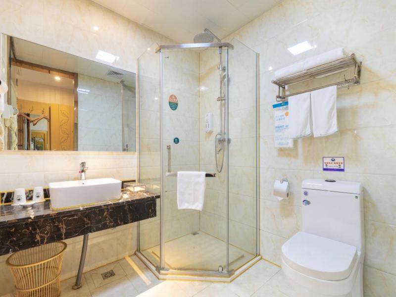 Greentree Inn Zhejiang Jinhua Yiwu International Trade City Changchun Street Shell Hotel Dış mekan fotoğraf