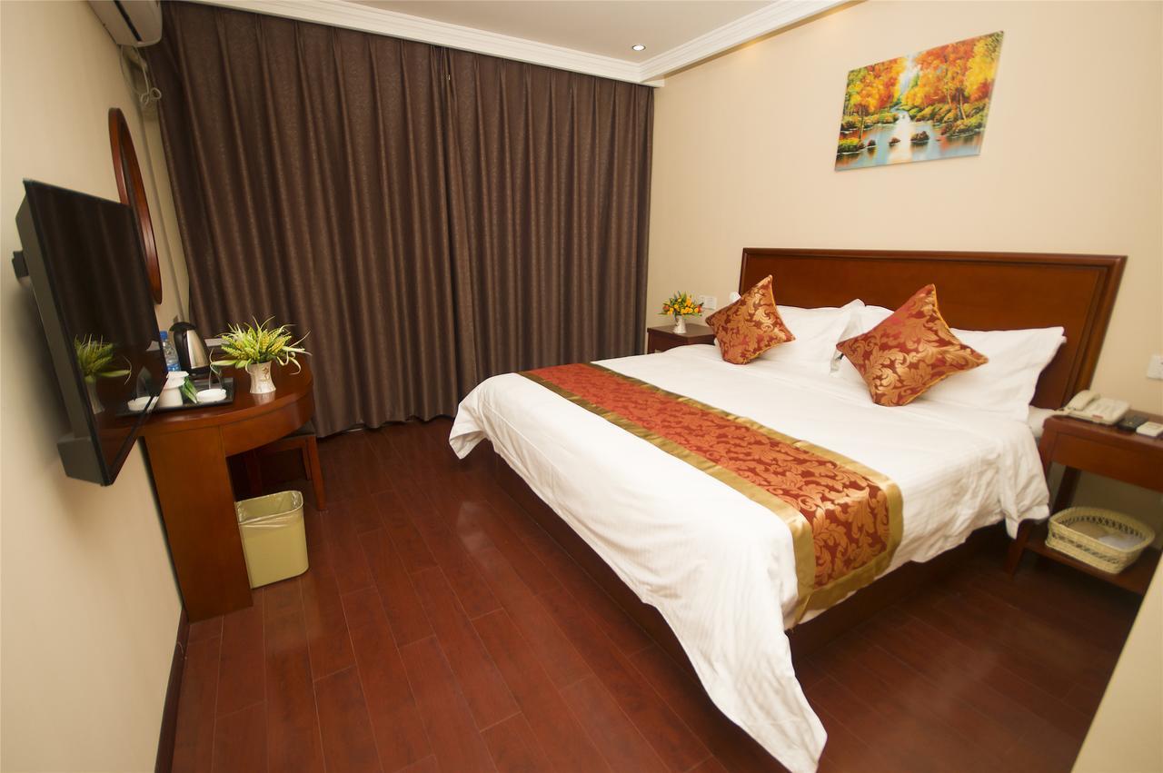 Greentree Inn Zhejiang Jinhua Yiwu International Trade City Changchun Street Shell Hotel Dış mekan fotoğraf