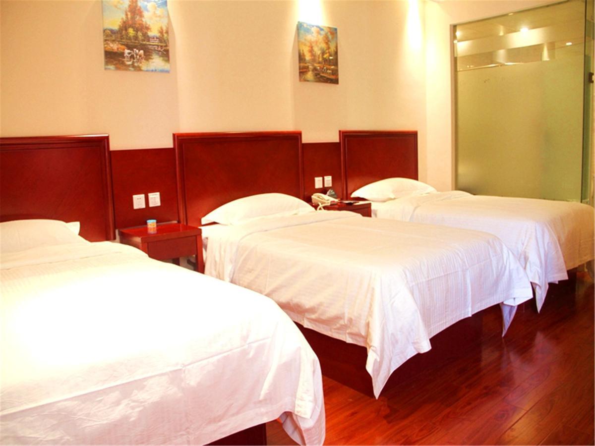 Greentree Inn Zhejiang Jinhua Yiwu International Trade City Changchun Street Shell Hotel Dış mekan fotoğraf